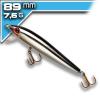 Minnow F10 - Silver-Black 8,89cm/8,75g