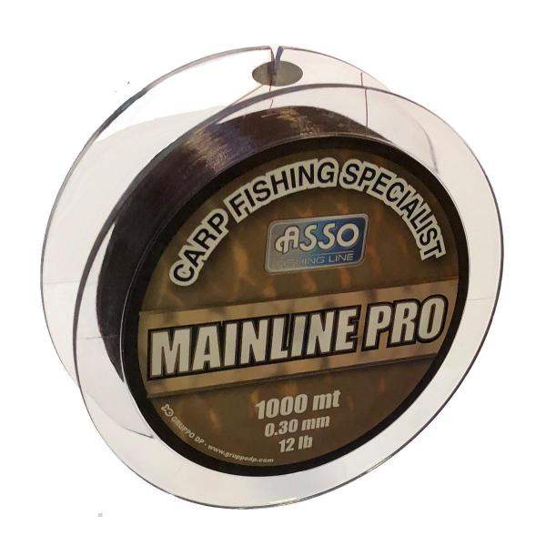 ASSO Carp Mainline Pro 0,28mm 1000m barna - pontyozó zsinór