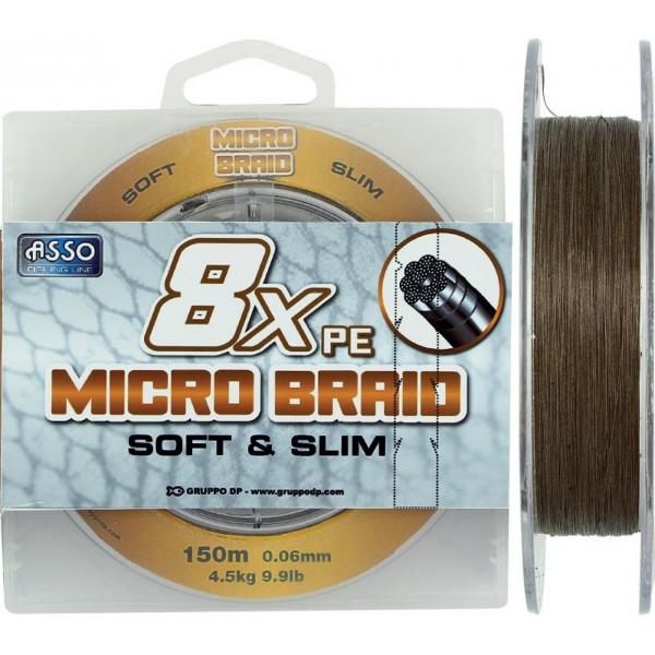 ASSO micro braid 150m 0,14 pergető zsínór