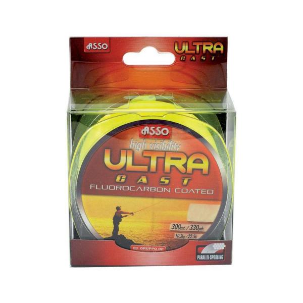 ASSO Ultra Cast 0,22mm/300m - fluo sárga