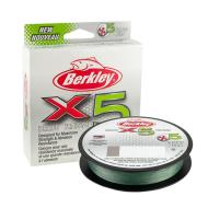 Berkley X5 Braid - moss green 0,17mm/150m - fonott zsinór