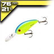 Bomber Fat Free Shad - Chartreuse Blue Sparkle 7,6cm/21g