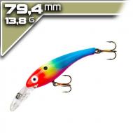 Cotton Cordell Suspended Wally Diver 7,94cm/13,8g - Fire Face Clown