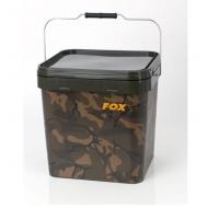 FOX Camo Square Bucket 17L - szögletes vödör
