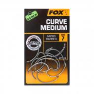FOX Edges  Curve Medium (4) - szakállas horog