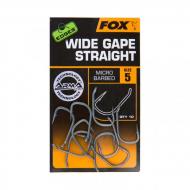 FOX Edges Wide Gape Straight (6) - szakállas horog