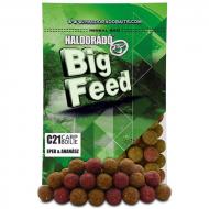HALDORÁDÓ Big Feed - C21 Boilie - Eper & Ananász 700 gr