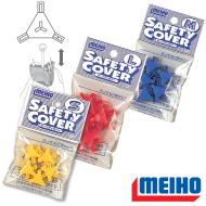 MEIHO Safety cover hármashoroghoz (Large) piros - 8db