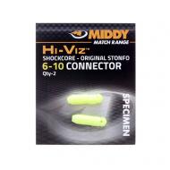 MIDDY Shock-core stonfo connector 6-10 sárga