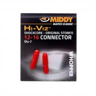 MIDDY Shock-core stonfo connector 12-16 piros