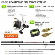 NEVIS method carp feeder szett 3,9m (KB-549)