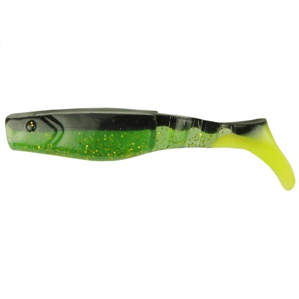 NEVIS Vantage gumihal -  10cm / zöld-fekete