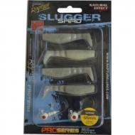 RAPTURE Slugger Shad Set 55 Chartreuse Ghost 4+2db/csg, műcsali szett