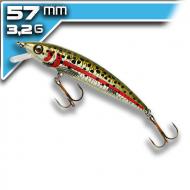 REBEL Tracdown Ghost Minnow - Rainbow trout - 6,1cm/3,5g