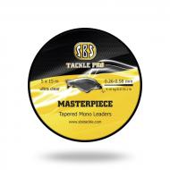 SBS Masterpiece Tapered Mono Leaders dobóelőtét zsinór 5x15m 0,26-0,58mm