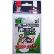 TOP MIX Method Feeder Horog 10-es - zöld/green