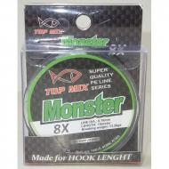 TOP MIX X8 Monster előkezsinór - 0,18mm/10m