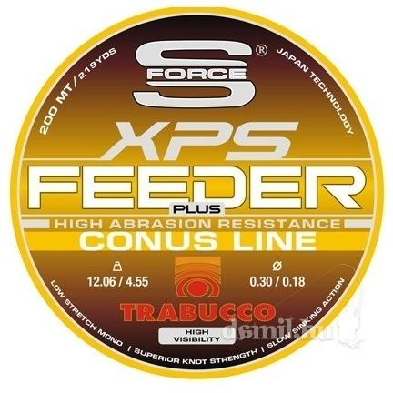 TRABUCCO Feeder Plus conus 200m 0,25/0,35mm