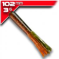 YUM Tube - Camo 10cm/6db aromásított gumicsali